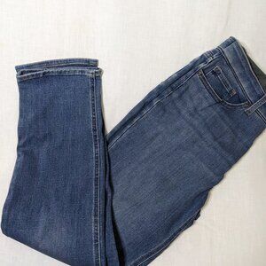 Lee Women's Slim Fit Mid Rise Straight Leg Jeans Size 10